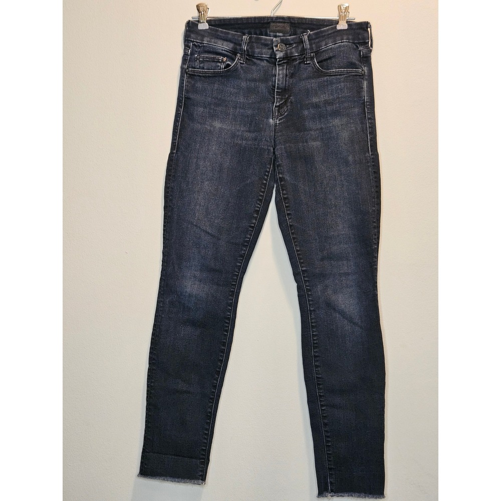 MOTHER Looker Ankle Fray Jeans Hey Good Lookin Skinny Size 26